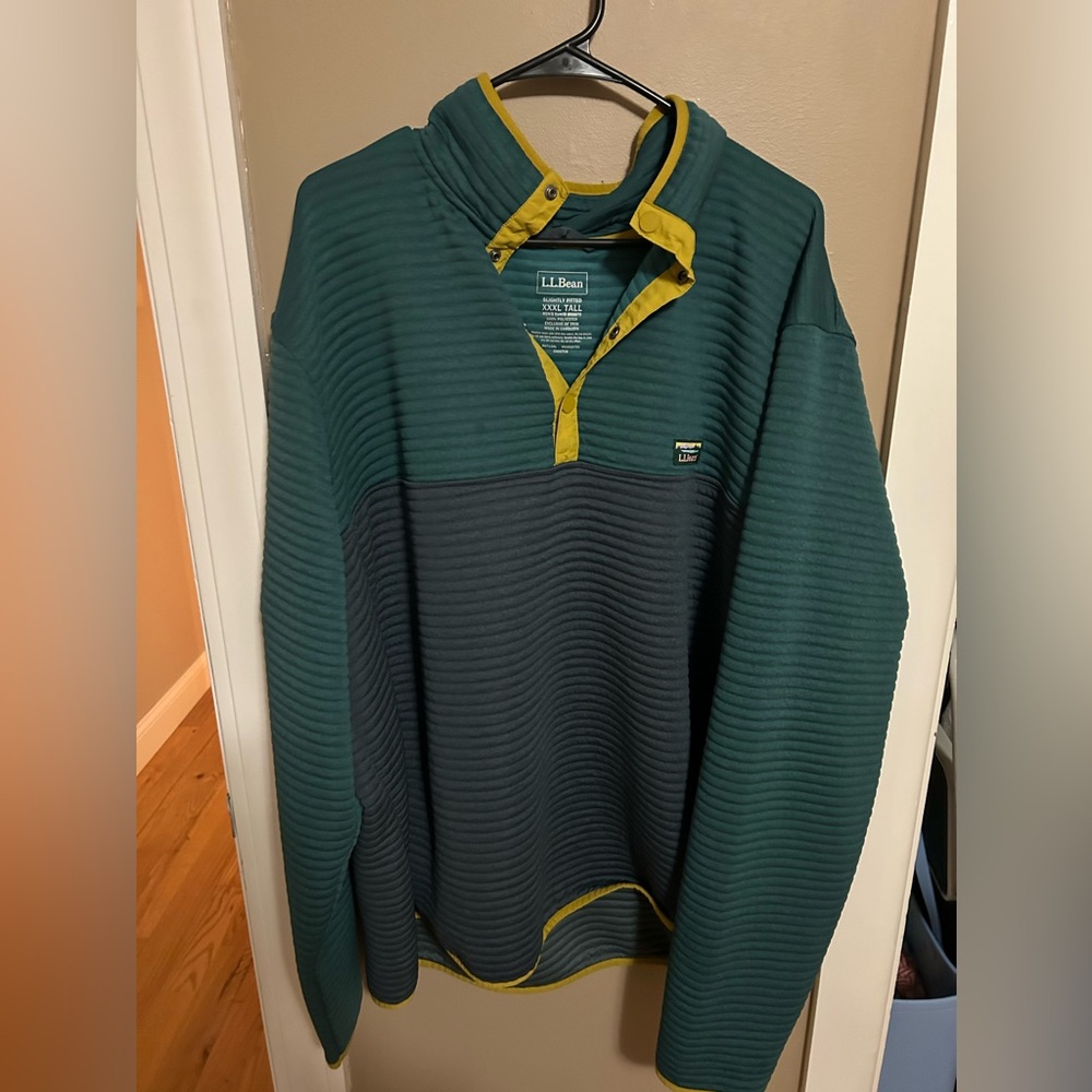 LL Bean Quarter Zip 3XL Tall